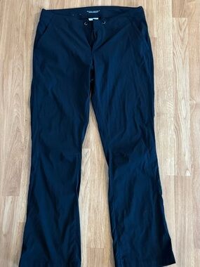 EUC Columbia Women's Anytime Outdoor Boot Cut Pants - Black - Size 12